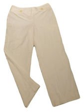 Womens Off White ANN TAYLOR LOFT Casual Dress Pants 8