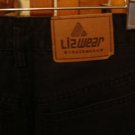 Liz Wear (Claiborne)  Women's Pants - Black - Size 8 - 100% Cotton - EUC