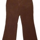 Womens Brown ST JOHN'S BAY Corduroy Pants 12