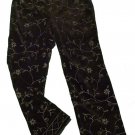 Womens Black FINITY Casual Pants 6