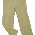 Womens Green CHARTER CLUB Corduroy Pants 8P X 27 Cotton Blend