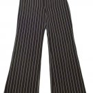 Womens Black White I N SAN FRANCISO Dress Pants 7