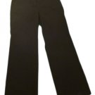 Womens Black NEW YORK & COMPANY Stretch Dress Pants 8 X 32 Polyester Blend