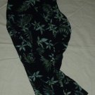 Womens Black Gray Green CHRISTOPHER & BANKS Casual Capris Large