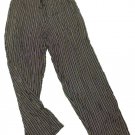 Womens Black Gray White CHRISTOPHER & BANKS Casual Pants Large