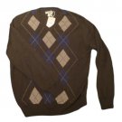 Mens Multi-Color HERITAGE COLLECTION Pullover Sweater Large NWT 100% Cotton