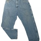 Mens Blue C E SCHMIDT WORK WEAR Denim Jeans 42 X 31 1/4 100% Cotton