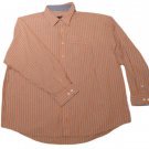 Mens Multi-Color VAN HEUSEN Long Sleeve Shirt XXL Cotton Blend