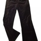 Womens Black THE LIMITED Velour Drew Fit Casual Pants 4 X 30 Cotton Blend