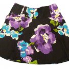 Womens Black Purple White SPEAK 2 ME Skirt 13