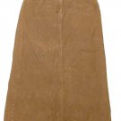 Womens Brown CHRISTOPHER & BANKS Corduroy Skirt 6