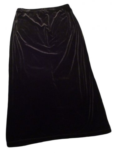 Womens Black NOTATIONS Skirt Large