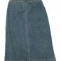 Womens Blue MADISON & MAX Denim Skirt 6