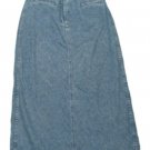 Womens Blue CHRISTOPHER & BANKS Denim Skirt 10