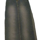 Womens Blue TILT Denim Skirt 1/2