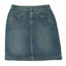 Womens Blue LAUREN RALPH LAUREN Denim Skirt 10