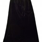 Womens Black SAG HARBOR Velour Skirt PXS Extra Chico