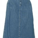 Womens Blue EDDIE BAUER Denim Skirt 6