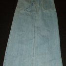 Womens Blue BILL BLASS Denim Skirt Small