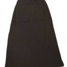 Womens Black WRAPPER Skirt Medium