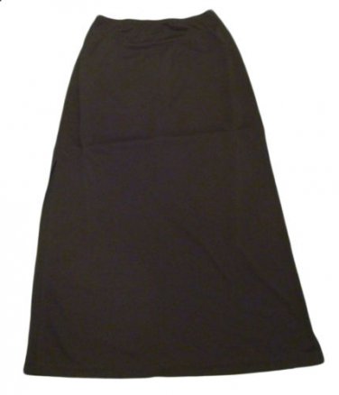 Womens Black WRAPPER Skirt Medium