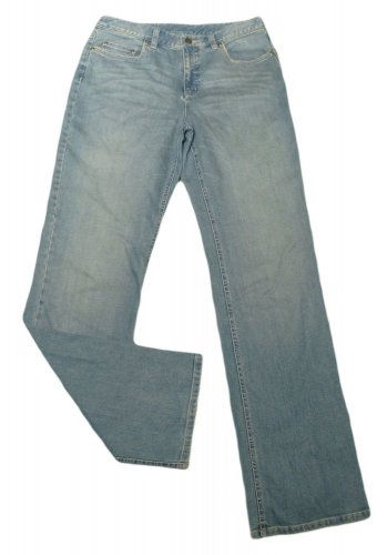 Womens Blue TALBOTS Stretch Denim Jeans 4 X 31 1/2 Cotton Blend