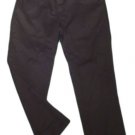 Mens Black DICKIES 874 Original Fit Casual Pants 42 X 32 1/2 Polyester Blend