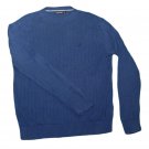 Mens Blue NATUICA Pullover Sweater Large