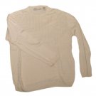 Mens Off White PERRY ELLIS Pullover Sweater Large