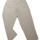 Mens Tan GAP Relaxed Fit Casual Pants 34 X 29