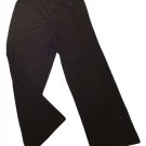 Womens Black DRESS BARN Casual Dress Pants 16W X 28 Polyester Blend