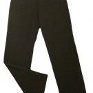 Womens Black NINE WEST Dress Pants 2 X 32 Polyester Rayon Blend