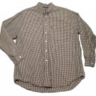 Mens Multi-Color NAUTICA Long Sleeve Shirt  XL 100% Cotton