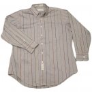 Mens Gray Green Blue GEOFFREY BEENE Shirt Large