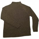 Womens Black Gray KENVELO Half Zip Sweater XXL 100% Acrylic