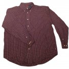 Mens Multi-Color WRANGLER Long Sleeve Shirt Large 100% Cotton