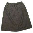 Womens Gray HABAND Skirt 18P