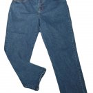 Womens Blue BILL BLASS Easy Fit Denim Jeans 14 X 30 1/2 100% Cotton