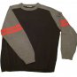 Mens Gray Black Red ROUNDTREE & YORKE Pullover Sweater XL
