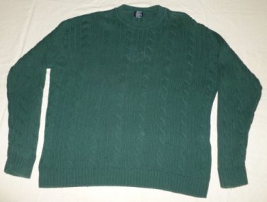 DOCKERS Men's Pullover Sweater - Green - Size XXL - EUC