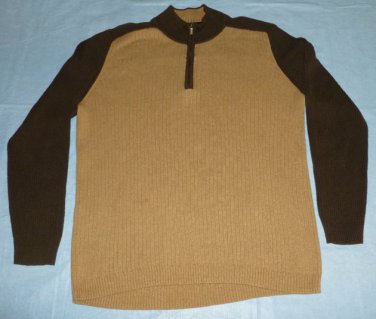 AXCESS Men's Sweater Brown Size Large - EUC