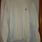 IZOD Men's Sweater - Creme - Size M