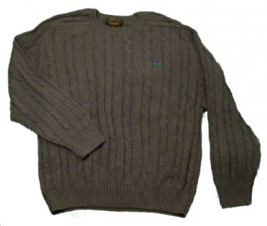 Mens Gray ALEXANDER JULIAN Pullover Sweater Large