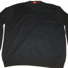 Mens Black IZOD Pullover Sweater XXL 100% Cotton