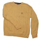 Mens Gold CHAPS RALPH LAUREN Pullover Sweater Large