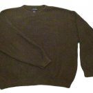 Mens Brown BILL BLASS Pullover Sweater XL