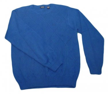 Mens Blue IZOD Pullover Sweater Large