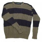Mens Blue Gray CLAYBROOKE Pullover Sweater XL