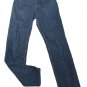 Womens Blue LEVIS Button Fly Denim Jeans 7 X 32 100% Cotton