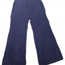 Womens Blue OLD NAVY Casual Pants 14 X 33 1/2 Lyocell Blend